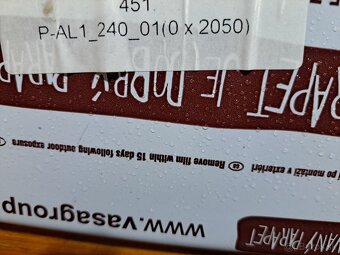 Okno Parapety biele z hlinika - 2