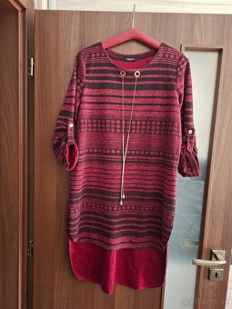 Predĺžený pulover + svetrík - 2