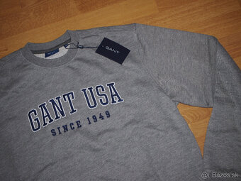 Gant pánska mikina šedá - 2