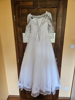 Biele svadobne saty - 2