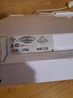 Elektricky konvektor - 2