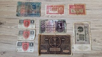 Staré historické bankovky - 2