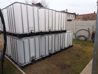 Ibc 1000l potravinarske - 2