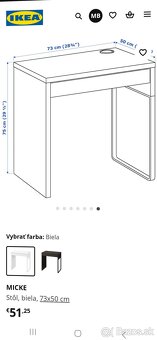 Ikea písací stôl - 2