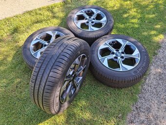 16" ALU 5x 114,3 /KIA,HYUNDAI,..orig/ + 205/60 r16 8mm NOVÁ - 2