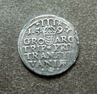 Predám III. groš 1597 Bathori Sedmohradsko - 2