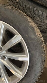 Sada zimných pneumatík 215/55 R17 london VW - 2