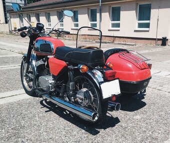 Jawa 350 634 + sajdka, sidecar - 2