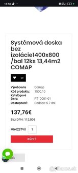 Systémová doska na podlahové kúrenie - 2