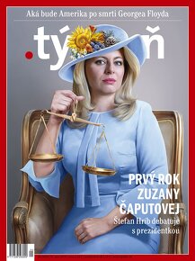 časopis Týždeň, Forbes prezidentka Čaputová - 2