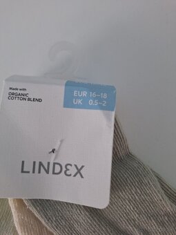 Lindex detske ponožky 16-18 eu veľkosť - 2