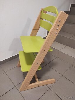 Rastúca stolička Jitro - zelená - 2