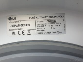 Práčka LG 60cm hlboká - 2
