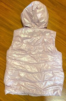 Dievčenská zateplená vesta veľ. 158-164 - 2