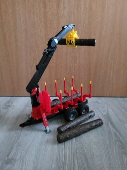 Prepravník dreva s nakladačom Bruder - 2