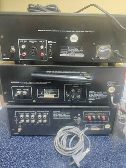 Vintage Kenwood zosilovac+ tuner+ tapedeck - - 2