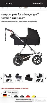 Mountain Buggy Plus One pre dve deti - 2