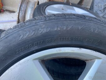 Vw 255/50r17 zimné 5x112 - 2