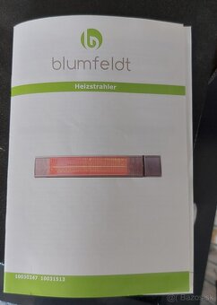 Elektrický ohrievač 2000W - 2