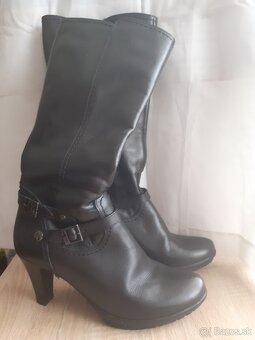 Tamaris kožené čižmy - 2