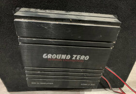 Subwoofer Ground Zero + zosilňovač GZPA 2.300 - 2