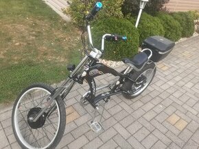 Chopper -elektro novo vyskladaný - 2