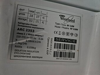 Chladnička Whirlpool - 2