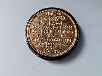 MEDAILE T,G,MASARYK 1935 - 2