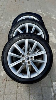 Predám R17 225/45 + letné pneumatiky - 2