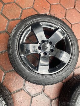 Alu disky MERCEDES 5x112 R16 obuté zimné gumy - 2