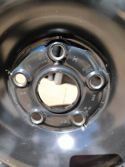 P: plechove disky 5x112 r16, 6.5J, ET 46 pekny stav - 2
