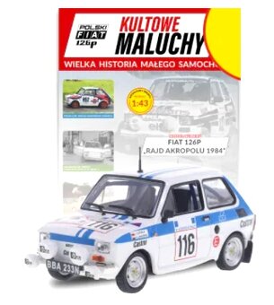 Fiat 126p Rajd Akropolu 1984 1:43 - 2