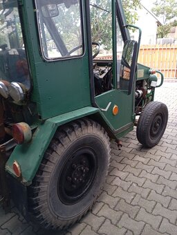Malotraktor domácej výroby s príslušenstvom - 2