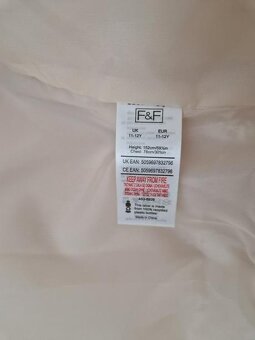 Bundička kremova F&F 11-12r 140/146/152 - 2