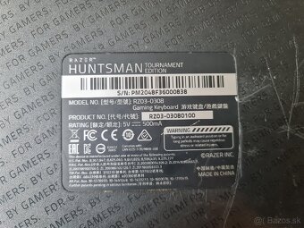 razer huntsman tournament edition red switch - 2