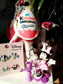 Set Minnie mouse-figúrka"gigantická",taška,pohár,doplnky - 2
