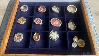 Zberateľská sada medailónov / relikviárov - 2