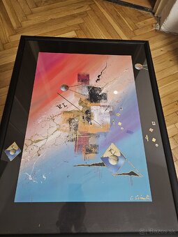 Originálny Abstraktný Obraz - VI, Morimpex - 2