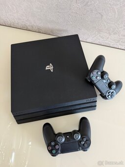 Playstation 4 pro 1TB 2x ovládač + hry - 2