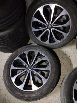 4ks alu disky orig. Nissan 5x114,3 R18 pneu 215/55 R18 - 2
