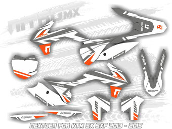Predam polepy na KTM KTM SX / SXF 2013 - 2015 - 2