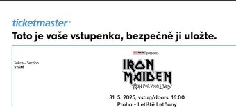 Iron Maiden Praha Letňany - 2