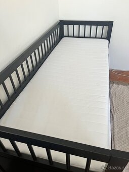 Rozkladacia posteľ hemnes s úložným priestorom - 2