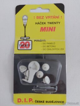 Háčik twenty mini,nábytkové úchytky a madlá,vetracie mriežky - 2