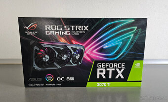 Predám ASUS ROG Strix GeForce RTX 3070 Ti OC Edition 8GB - 2