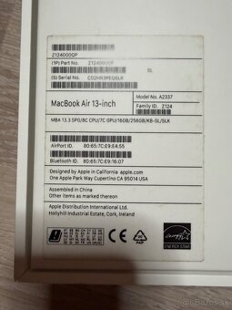 Apple MacBook Air M1 16GB RAM, 256GB - 2