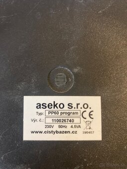 Predám časový dávkovač Aseko PP60 program - 2