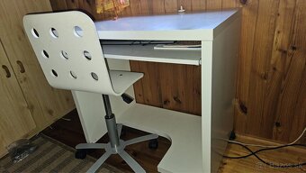 Ikea počítačový stôl + stolička - 2