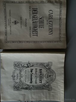 Hudobne noty  cena spolu 30€ - 2