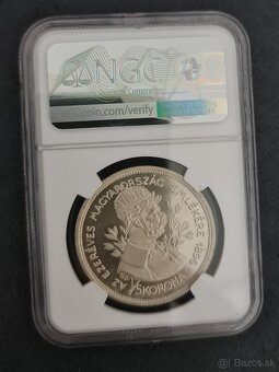 5 koruna 1896KB UP - PF 65 CAMEO - 2
